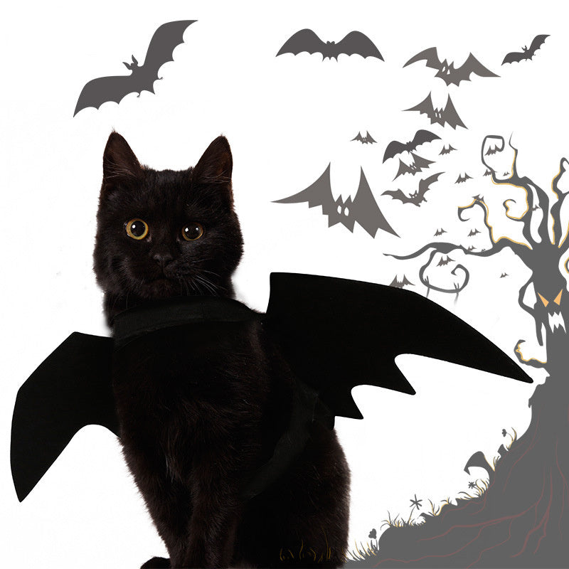 Halloween Costume Pet Bat Wing Pet Cosplay Prop Halloween Clothes Cat Costume Pets Products